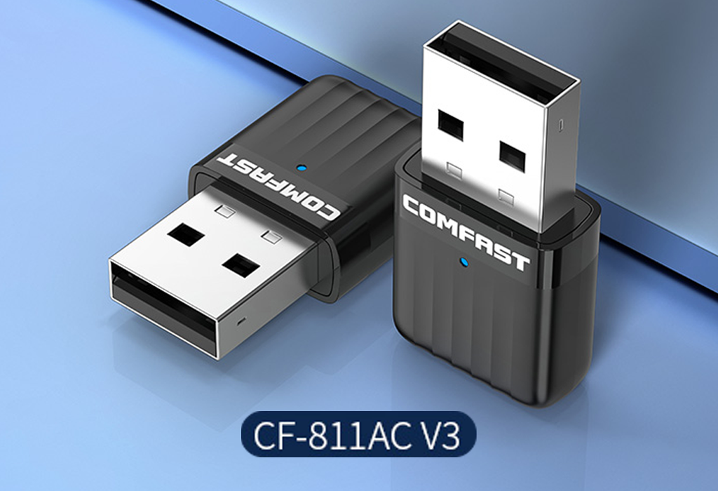 COMFAST Drive Free Wireless Adapter 650Mbps (CF-811AC V3)-рич-1.png
