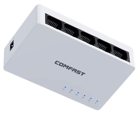 COMFAST Five-Port 1000Mbps Switch (CF-SG53 EU)