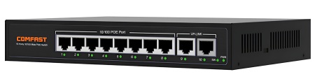 COMFAST 10 Ports POE Switch 100Mbps (CF-SF181P V2)