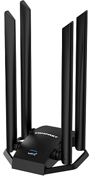 COMFAST WiFi6 Drive-Free Wireless Adapter 5374Mbps (CF-975AX)